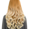 Ombre Long Curly Middle Parting Full Head Wig