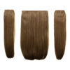 18" Three Pieces Straight Clip In Extension Heat Resistant Synthetic Hair