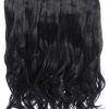16" one piece curly clip in extension
