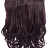 16" one piece curly clip in extension